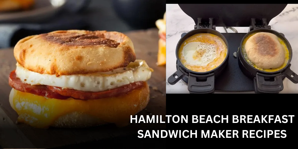 hamilton beach breakfast sandwich maker recipes