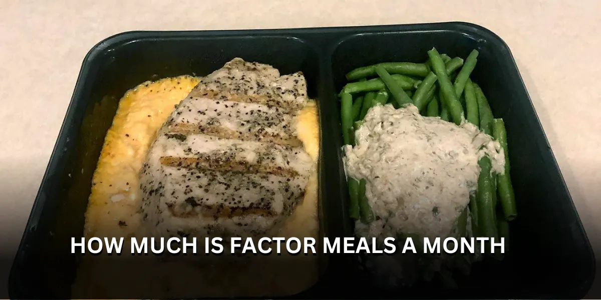 how much is factor meals a month